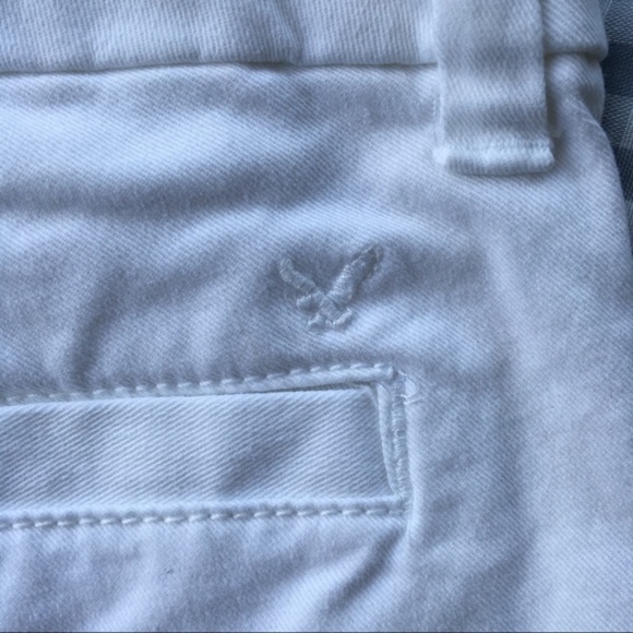 American Eagle white shorts size 2 - Picture 7 of 8
